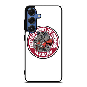 ALABAMA CRIMSON TIDE BAMA LOGO DEFENCE DEPARTMENT Samsung Galaxy S25 Case Cover
