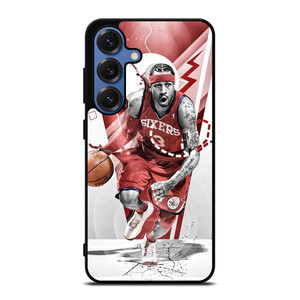 ALLEN IVERSON SIXERS BASKETBALL Samsung Galaxy S25 Case Cover ALLEN IVERSON SIXERS BASKETBALL Samsung Galaxy S25 Case Cover