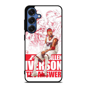 ALLEN IVERSON SIXERS NBA Samsung Galaxy S25 Case Cover