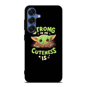 BABY YODA STAR WARS STRONG CUTENESS Samsung Galaxy S25 Case Cover
