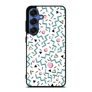 BACK TO 80S PATTERN Samsung Galaxy S25 Case Cover