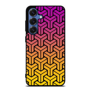 BLACK MAMBA YELLOW PURPLE PATTERN Samsung Galaxy S25 Case Cover