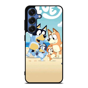 BLUEY HEELERS FAMILY CARTOON Samsung Galaxy S25 Case Cover