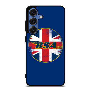 BSA MOTORCYCLE LOGO 1919 UNION JACK Samsung Galaxy S25 Case Cover BSA MOTORCYCLE LOGO 1919 UNION JACK Samsung Galaxy S25 Case Cover