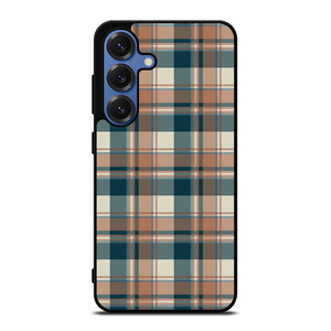 CHECK CLASSIC DARK PLAID FABRIC TEXTURES Samsung Galaxy S25 Case Cover CHECK CLASSIC DARK PLAID FABRIC TEXTURES Samsung Galaxy S25 Case Cover