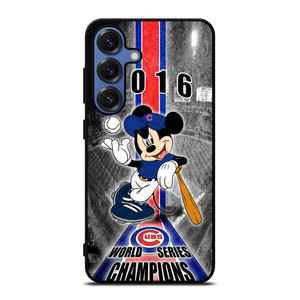 CHICAGO CUBS MICKEY MOUSE Samsung Galaxy S25 Case Cover CHICAGO CUBS MICKEY MOUSE Samsung Galaxy S25 Case Cover