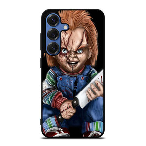 CHUCKY WITH KNIFE Samsung Galaxy S25 Case Cover