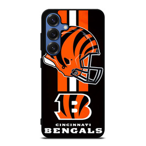 CINCINNATI BENGALS NFL FOOTBALL TEAM LOGO Samsung Galaxy S25 Case Cover CINCINNATI BENGALS NFL FOOTBALL TEAM LOGO Samsung Galaxy S25 Case Cover