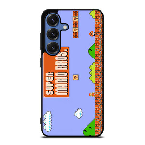 CLASSIC MARIO BROS GAME Samsung Galaxy S25 Case Cover