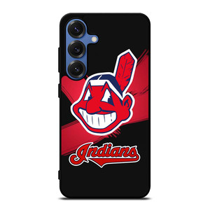 CLEVELAND INDIANS ART MLB Samsung Galaxy S25 Case Cover CLEVELAND INDIANS ART MLB Samsung Galaxy S25 Case Cover