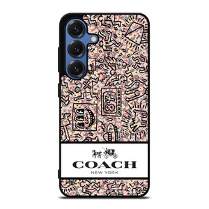 COACH NEW YORK ABSTRACK Samsung Galaxy S25 Case Cover