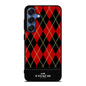 COACH NEW YORK HARLEY QUINN PATTERN Samsung Galaxy S25 Case Cover