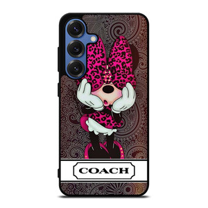 COACH NEW YORK MINNIE MOUSE CUTE Samsung Galaxy S25 Case Cover