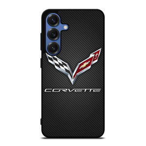 CORVETTE CARBON EMBLEM Samsung Galaxy S25 Case Cover CORVETTE CARBON EMBLEM Samsung Galaxy S25 Case Cover