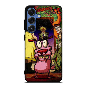 COURAGE THE COWARDLY DOG ART Samsung Galaxy S25 Case Cover COURAGE THE COWARDLY DOG ART Samsung Galaxy S25 Case Cover