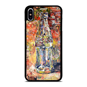 COCA COLA BOTTLE ART iPhone XS Max Case Cover