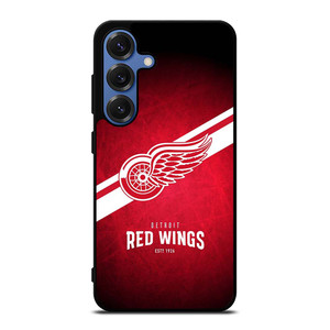 DETROIT RED WINGS NHL TEAM LOGO Samsung Galaxy S25 Case Cover DETROIT RED WINGS NHL TEAM LOGO Samsung Galaxy S25 Case Cover