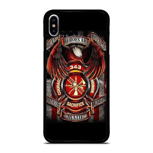 FIREFIGHTER FIREMAN HEROES iPhone XS Max Case Cover