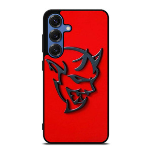 DODGE DEMON LOGO RED Samsung Galaxy S25 Case Cover