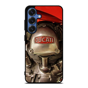 DUCATI ENGINE LOGO RETRO Samsung Galaxy S25 Case Cover DUCATI ENGINE LOGO RETRO Samsung Galaxy S25 Case Cover