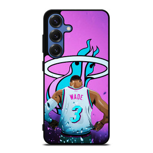 DWYANE WADE 3 MIAMI HEAT Samsung Galaxy S25 Case Cover DWYANE WADE 3 MIAMI HEAT Samsung Galaxy S25 Case Cover