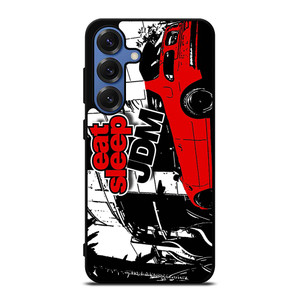 EAT SLEEP JDM ART Samsung Galaxy S25 Case Cover EAT SLEEP JDM ART Samsung Galaxy S25 Case Cover