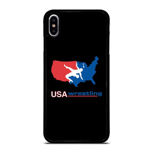 LOGO USA WRESTLING iPhone XS Max Case Cover LOGO USA WRESTLING iPhone XS Max Case Cover