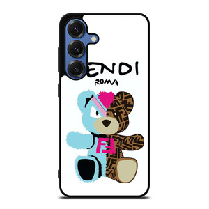 FENDI ROMA BEAR LOGO Samsung Galaxy S25 Case Cover FENDI ROMA BEAR LOGO Samsung Galaxy S25 Case Cover