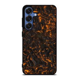 FIRE AND LAVA TEXTURES Samsung Galaxy S25 Case Cover FIRE AND LAVA TEXTURES Samsung Galaxy S25 Case Cover