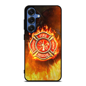 FIREFIGHTER FIREMAN FIRE LOGO Samsung Galaxy S25 Case Cover FIREFIGHTER FIREMAN FIRE LOGO Samsung Galaxy S25 Case Cover