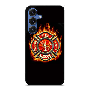 FIREFIGHTER FIREMAN LOGO Samsung Galaxy S25 Case Cover