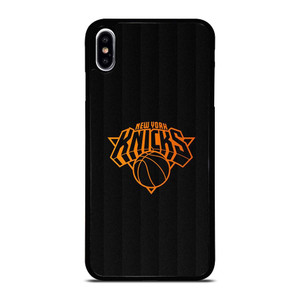NEW YORK KNICKS LOGO BASKETBALL iPhone XS Max Case Cover