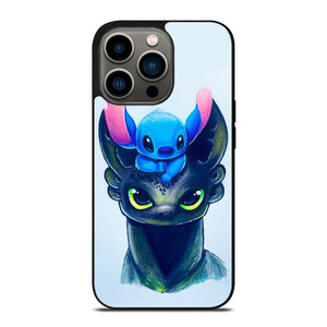 TOOTHLESS AND STITCH ART iPhone 13 Pro Case Cover TOOTHLESS AND STITCH ART iPhone 13 Pro Case Cover