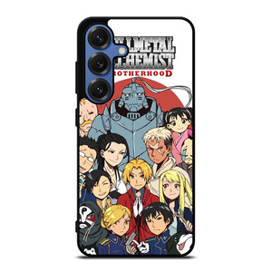 FULLMETAL ALCHEMIST BROTHERHOOD CHARACTER Samsung Galaxy S25 Case Cover FULLMETAL ALCHEMIST BROTHERHOOD CHARACTER Samsung Galaxy S25 Case Cover