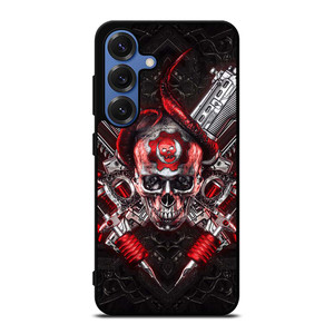 GEARS OF WAR ENGINE SKULL Samsung Galaxy S25 Case Cover GEARS OF WAR ENGINE SKULL Samsung Galaxy S25 Case Cover