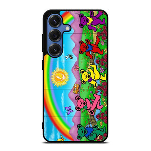 GRATEFUL DEAD DANCING BEARS Samsung Galaxy S25 Case Cover GRATEFUL DEAD DANCING BEARS Samsung Galaxy S25 Case Cover