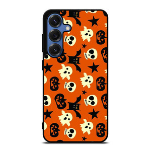 HALLOWEEN GHOST PATTERN Samsung Galaxy S25 Case Cover HALLOWEEN GHOST PATTERN Samsung Galaxy S25 Case Cover