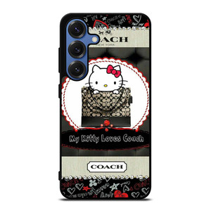 HELLO KITTY LOVES COACH Samsung Galaxy S25 Case Cover