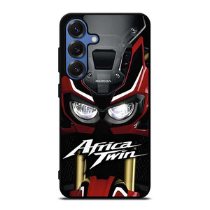 HONDA AFRICA TWIN FRONT VIEW Samsung Galaxy S25 Case Cover HONDA AFRICA TWIN FRONT VIEW Samsung Galaxy S25 Case Cover