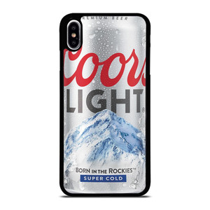 COORS LIGHT BEER CAN iPhone XS Max Case Cover COORS LIGHT BEER CAN iPhone XS Max Case Cover