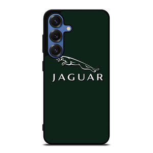 JAGUAR CAR GREEN LOGO Samsung Galaxy S25 Case Cover JAGUAR CAR GREEN LOGO Samsung Galaxy S25 Case Cover