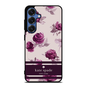 KATE SPADE FLORAL PURPLE Samsung Galaxy S25 Case Cover