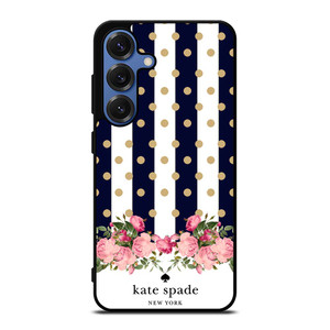 KATE SPADE NEW YORK POLKADOTS FLORAL Samsung Galaxy S25 Case Cover KATE SPADE NEW YORK POLKADOTS FLORAL Samsung Galaxy S25 Case Cover