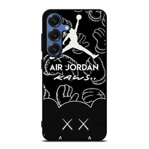 KAWS X AIR JORDAN LOGO Samsung Galaxy S25 Case Cover