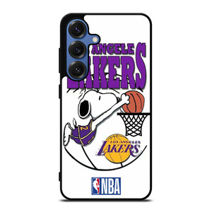 LA LAKERS SNOOPY DUNK Samsung Galaxy S25 Case Cover