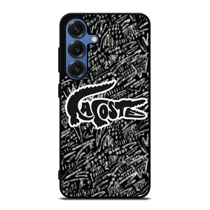 LACOSTE LOGO BLACK AND WHITE Samsung Galaxy S25 Case Cover
