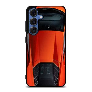 LAMBORGHINI HURACAN EVO ORANGE Samsung Galaxy S25 Case Cover