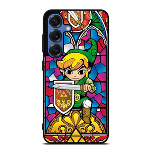 LEGEND OF ZELDA GAMES GLASS ART Samsung Galaxy S25 Case Cover