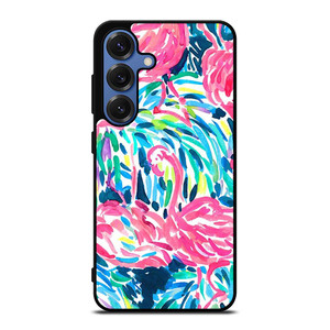 LILLY PULITZER FLAMINGO Samsung Galaxy S25 Case Cover