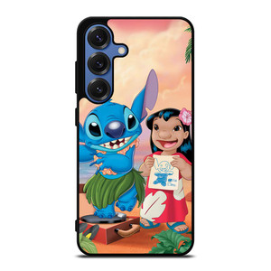LILO AND STITCH CARTOON Samsung Galaxy S25 Case Cover
